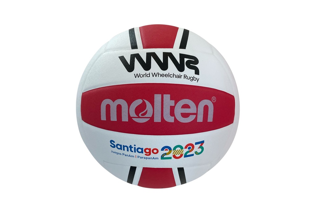 Balon de Rugby para Silla de Ruedas Logo Stgo 2023